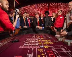 Live dealer baccarat table at 1899 Casino streamed to a Filipino player